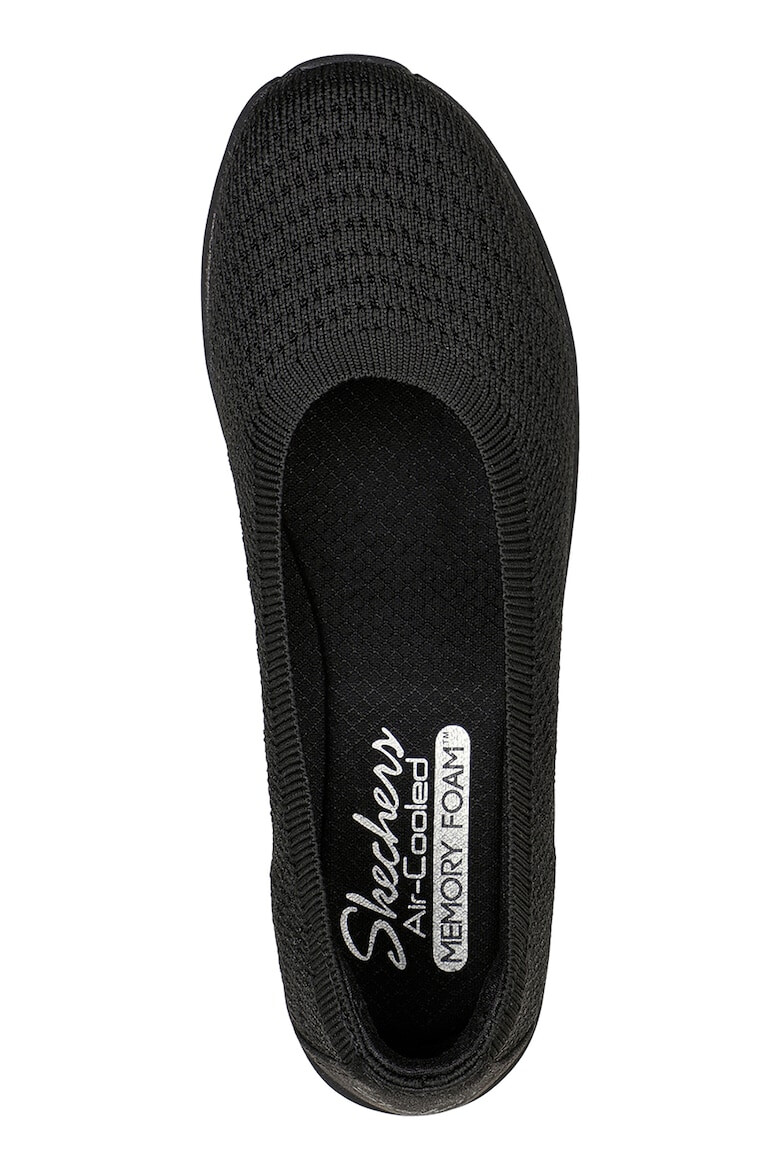 Skechers Пантофки Be Cool с равна платформа - Черен - Pepit.bg