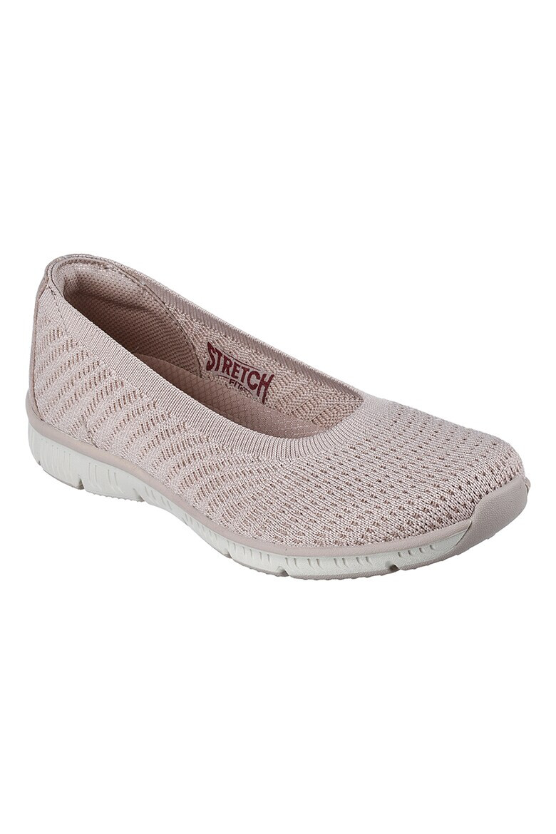 Skechers Пантофки Be Cool с равна платформа - Прашно розово - Pepit.bg