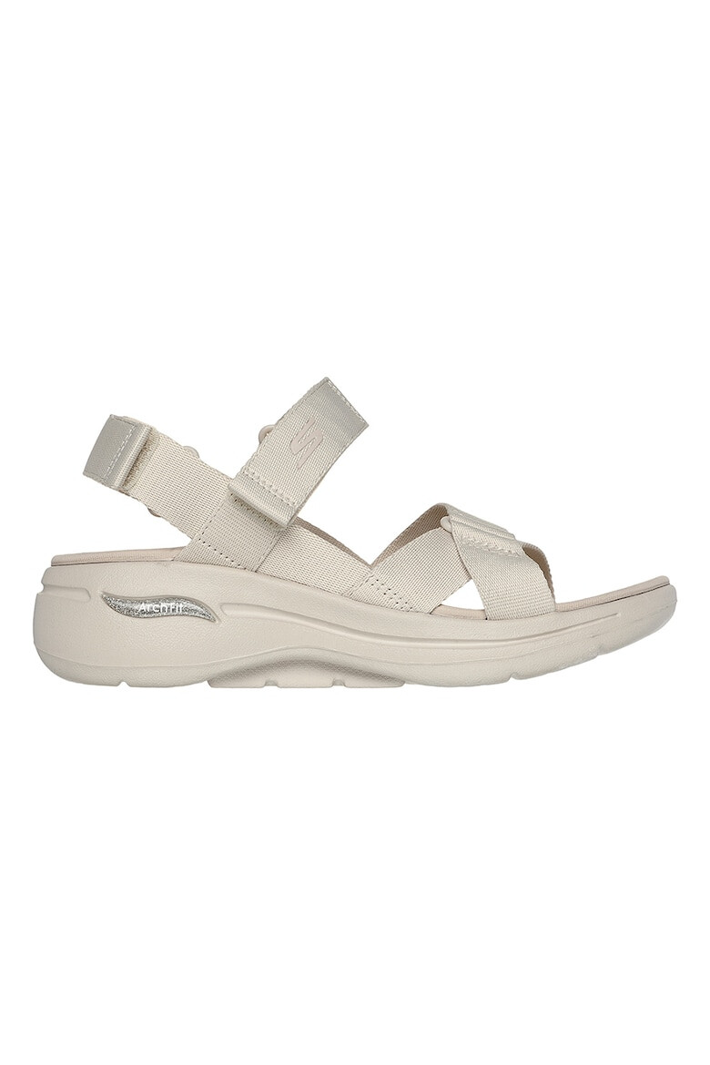 Skechers Сандали Arch Fit с велкро - Слонова кост - Pepit.bg