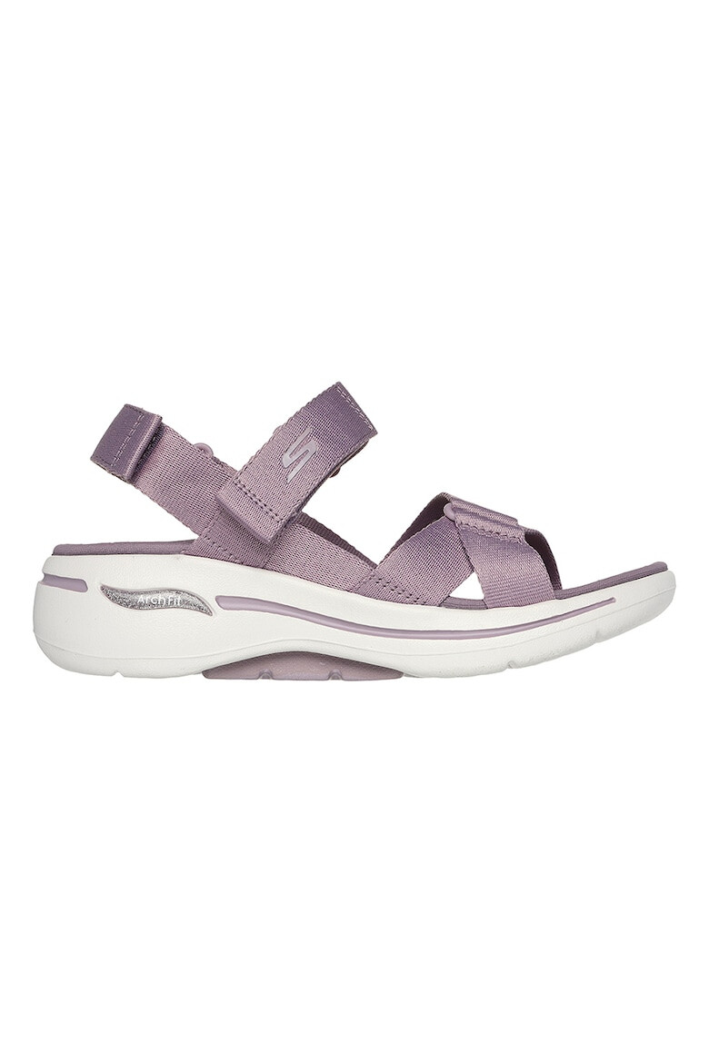 Skechers Сандали Arch Fit с велкро - Бледовиолетов - Pepit.bg
