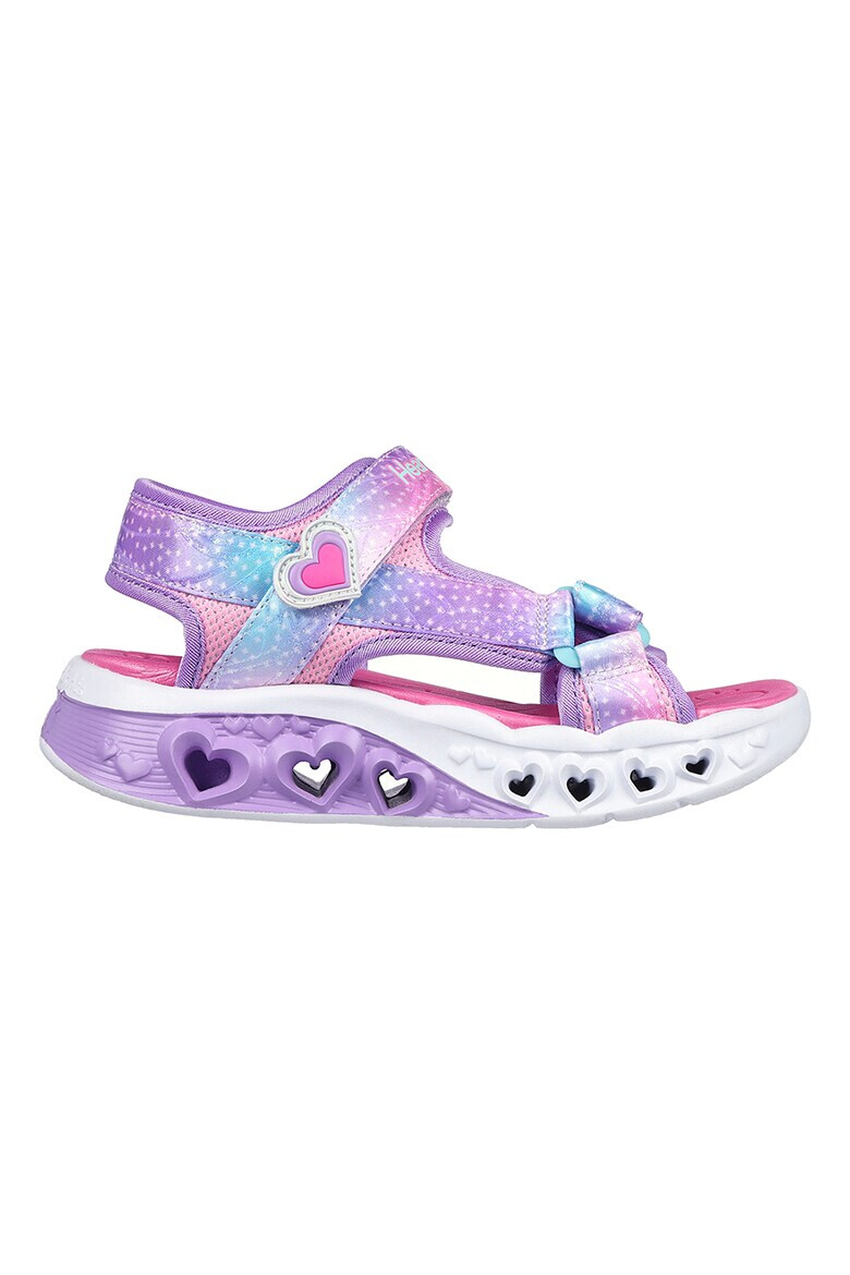 Skechers Сандали Flutter Hearts с велкро и щампа - Pepit.bg