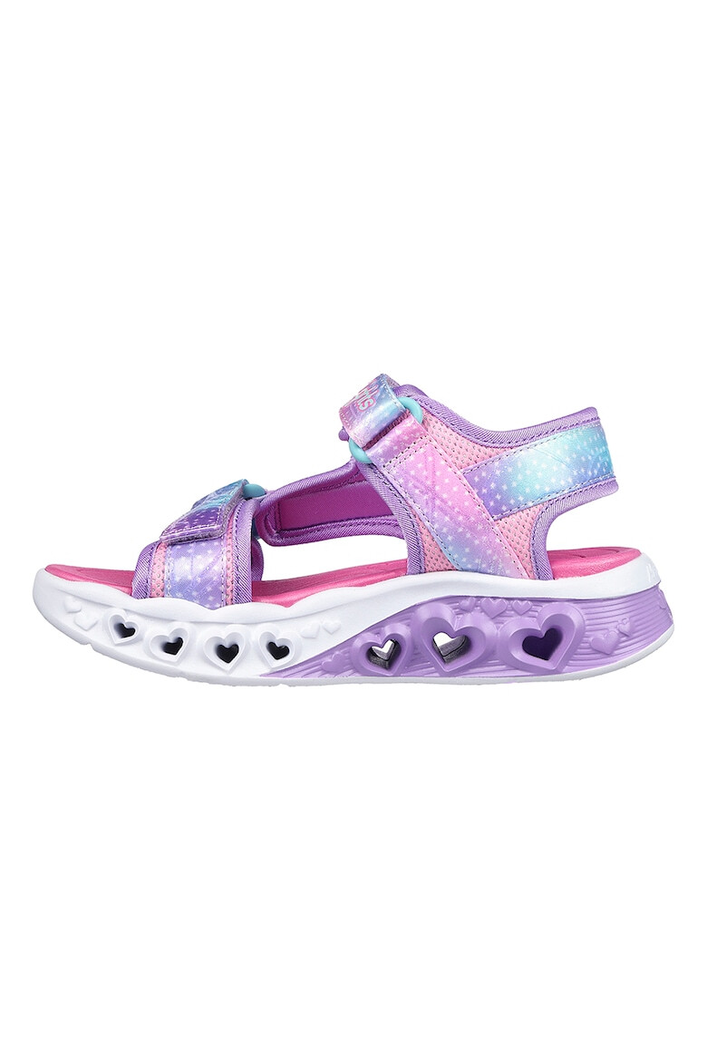 Skechers Сандали Flutter Hearts с велкро и щампа - Pepit.bg