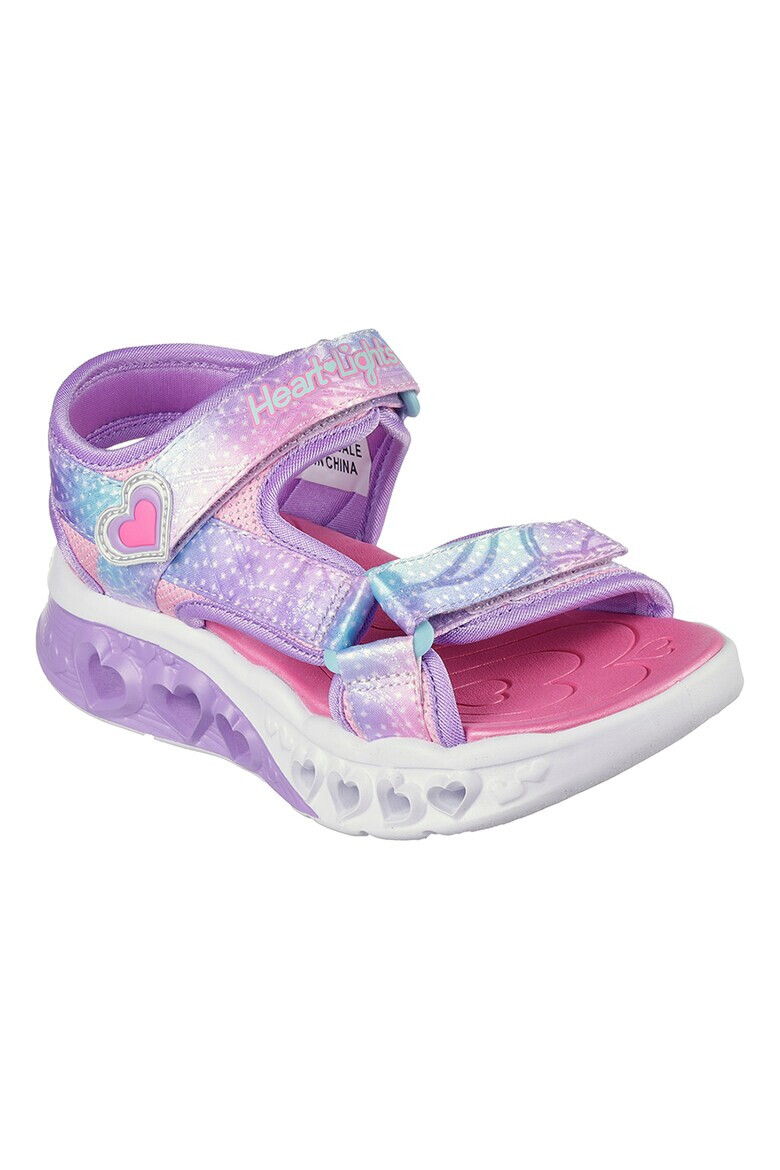 Skechers Сандали Flutter Hearts с велкро и щампа - Pepit.bg