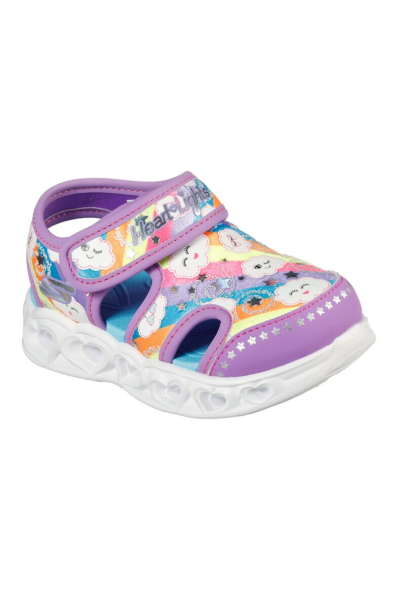 Skechers Сандали Hearts Lights с велкро - Pepit.bg