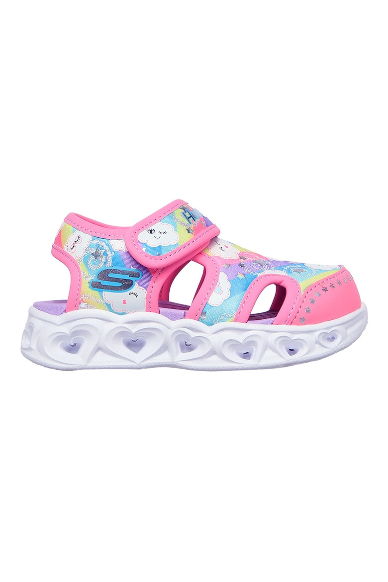 Skechers Сандали Hearts Lights с велкро - Pepit.bg