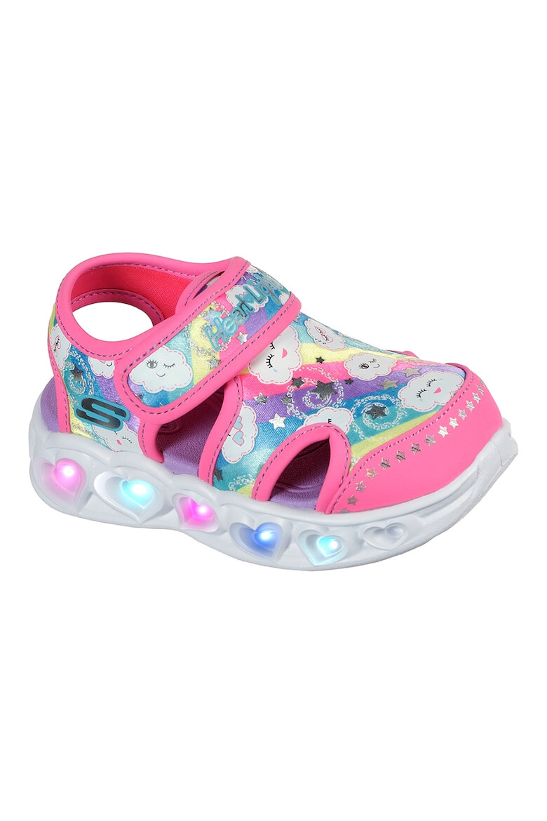 Skechers Сандали Hearts Lights с велкро - Pepit.bg