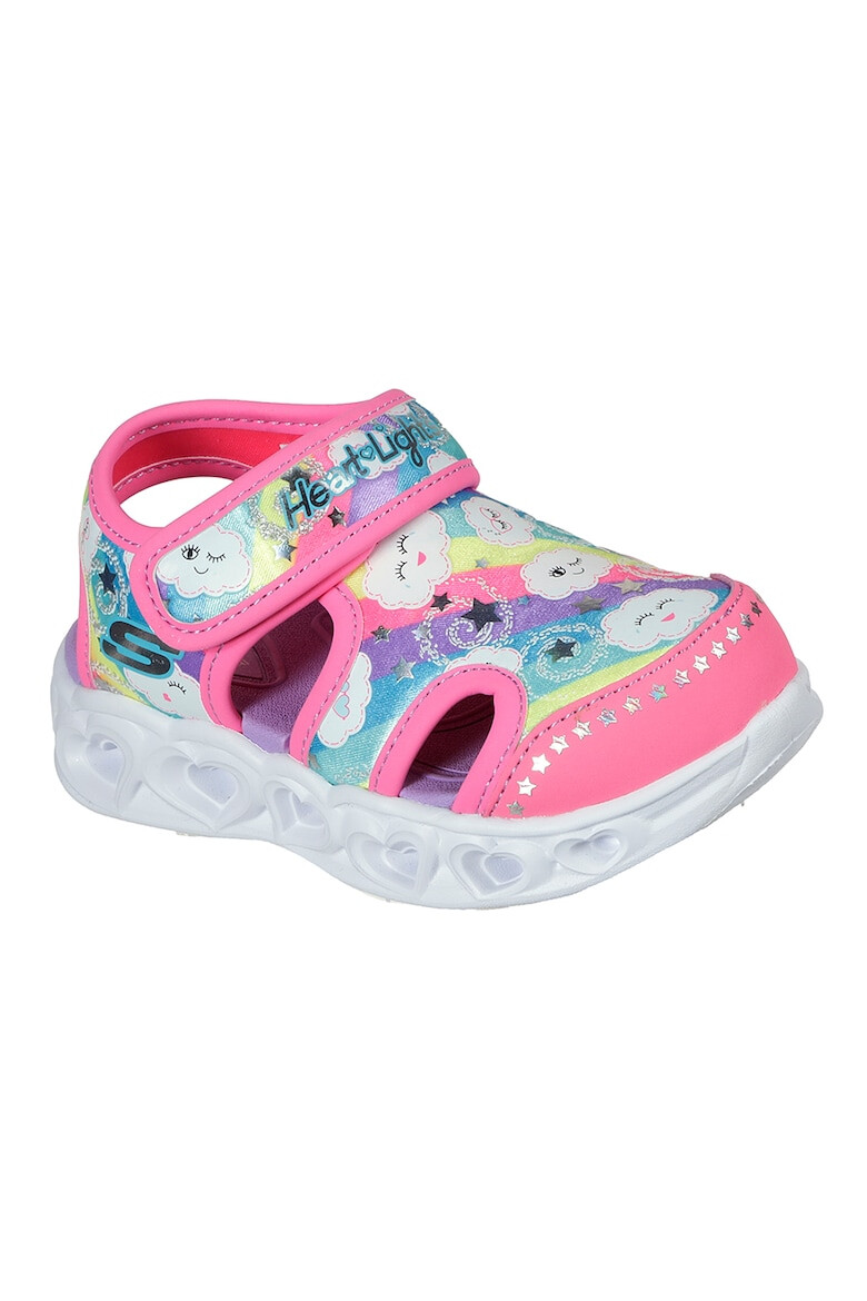 Skechers Сандали Hearts Lights с велкро - Pepit.bg