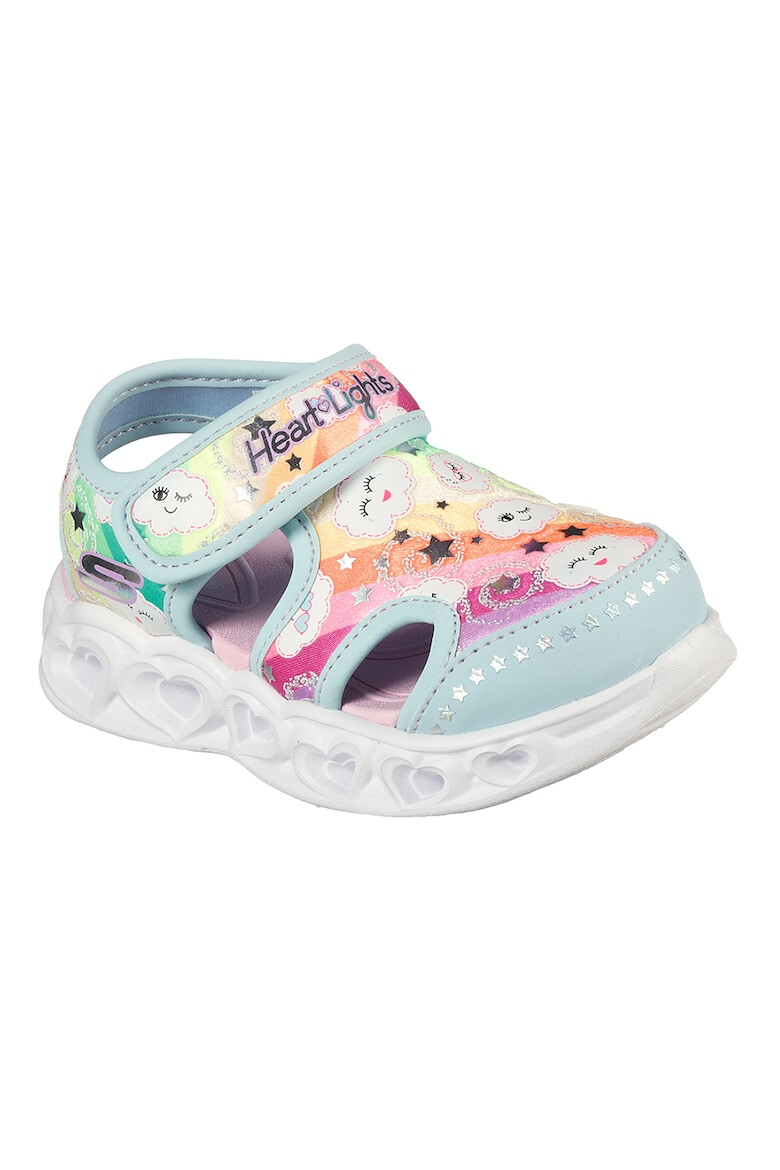 Skechers Сандали Hearts Lights с велкро - Pepit.bg