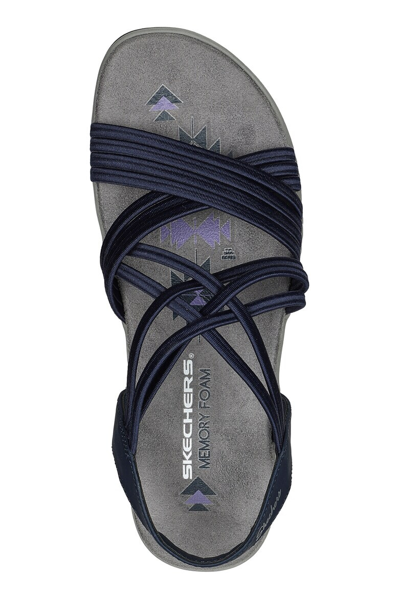 Skechers Сандали с каишки - Тъмносин - Pepit.bg
