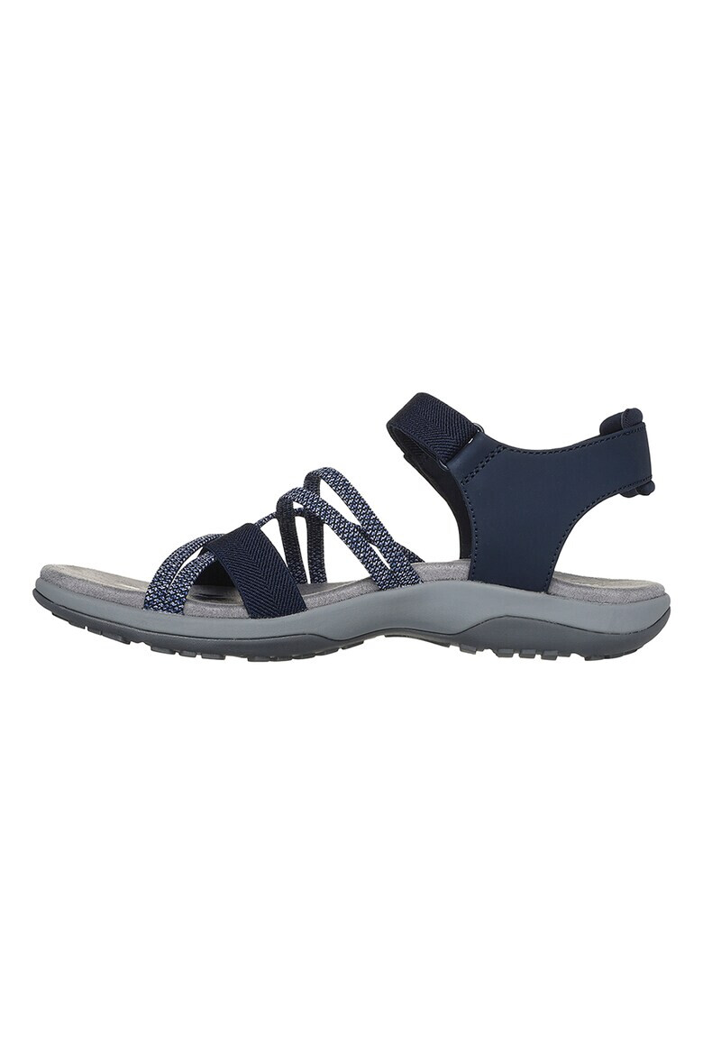 Skechers Сандали с каишки и велкро - Син/Тъмносин - Pepit.bg