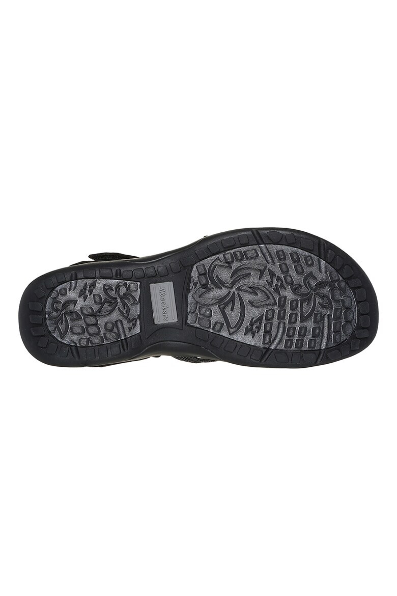 Skechers Сандали с каишки и велкро - Черен - Pepit.bg