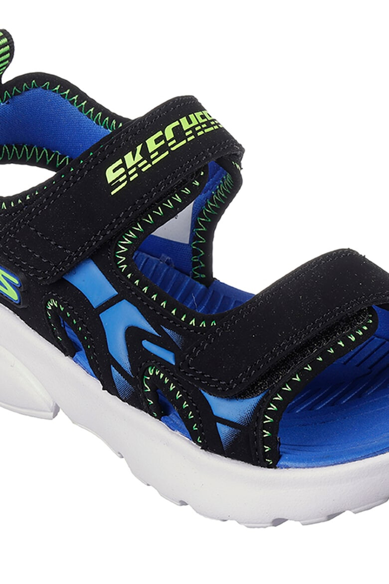 Skechers Сандали с велкро и лого - Pepit.bg