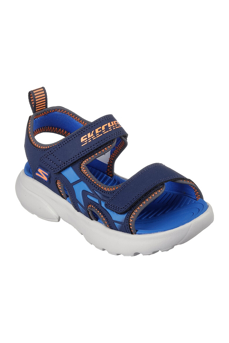 Skechers Сандали с велкро и лого - Pepit.bg