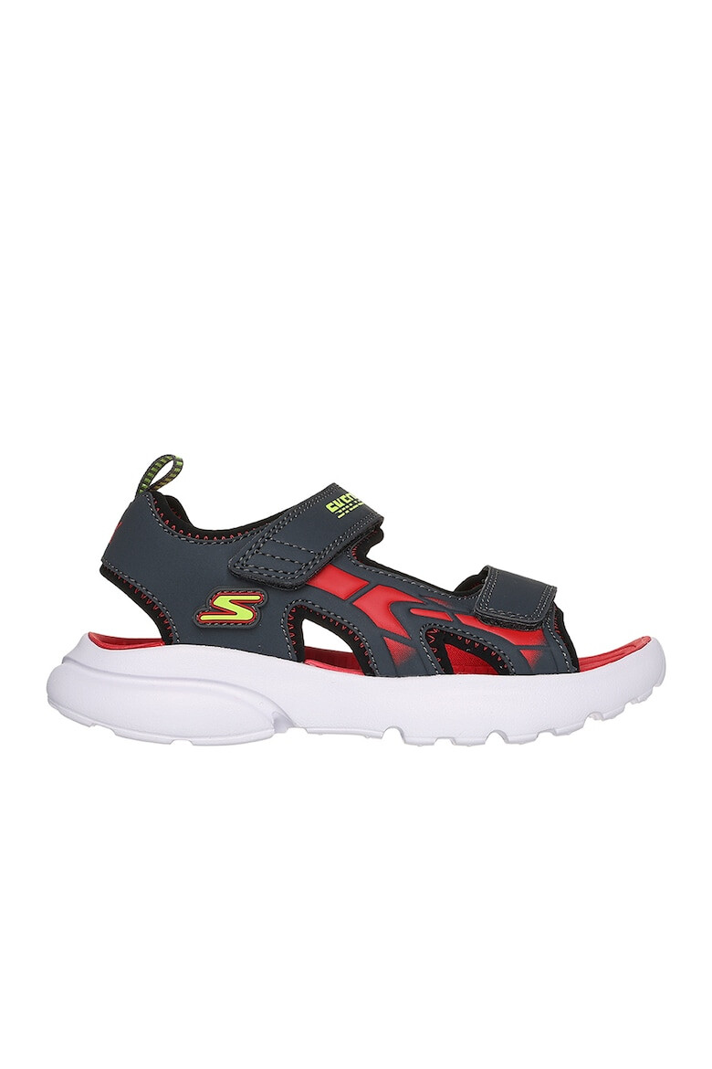 Skechers Сандали с велкро и лого - Pepit.bg