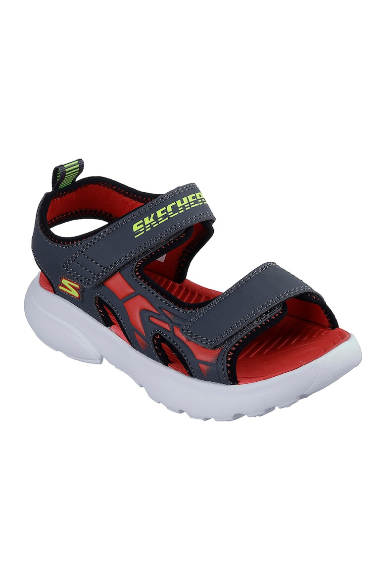 Skechers Сандали с велкро и лого - Pepit.bg