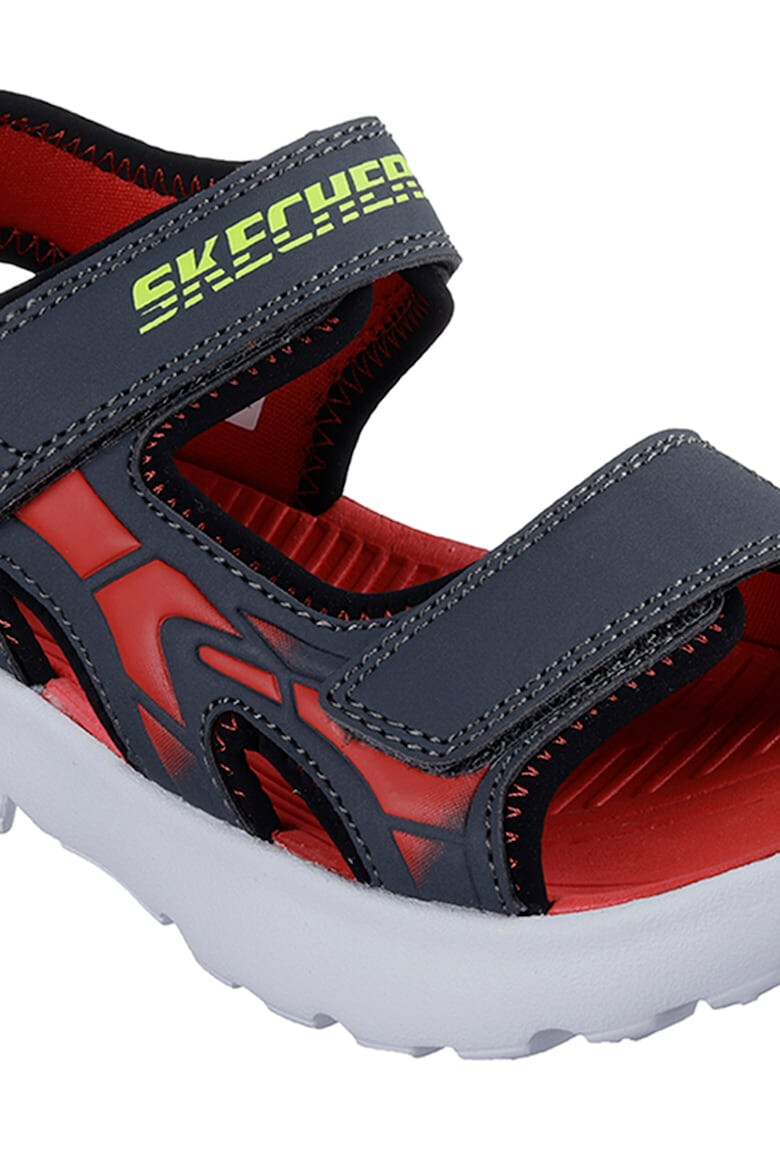 Skechers Сандали с велкро и лого - Pepit.bg