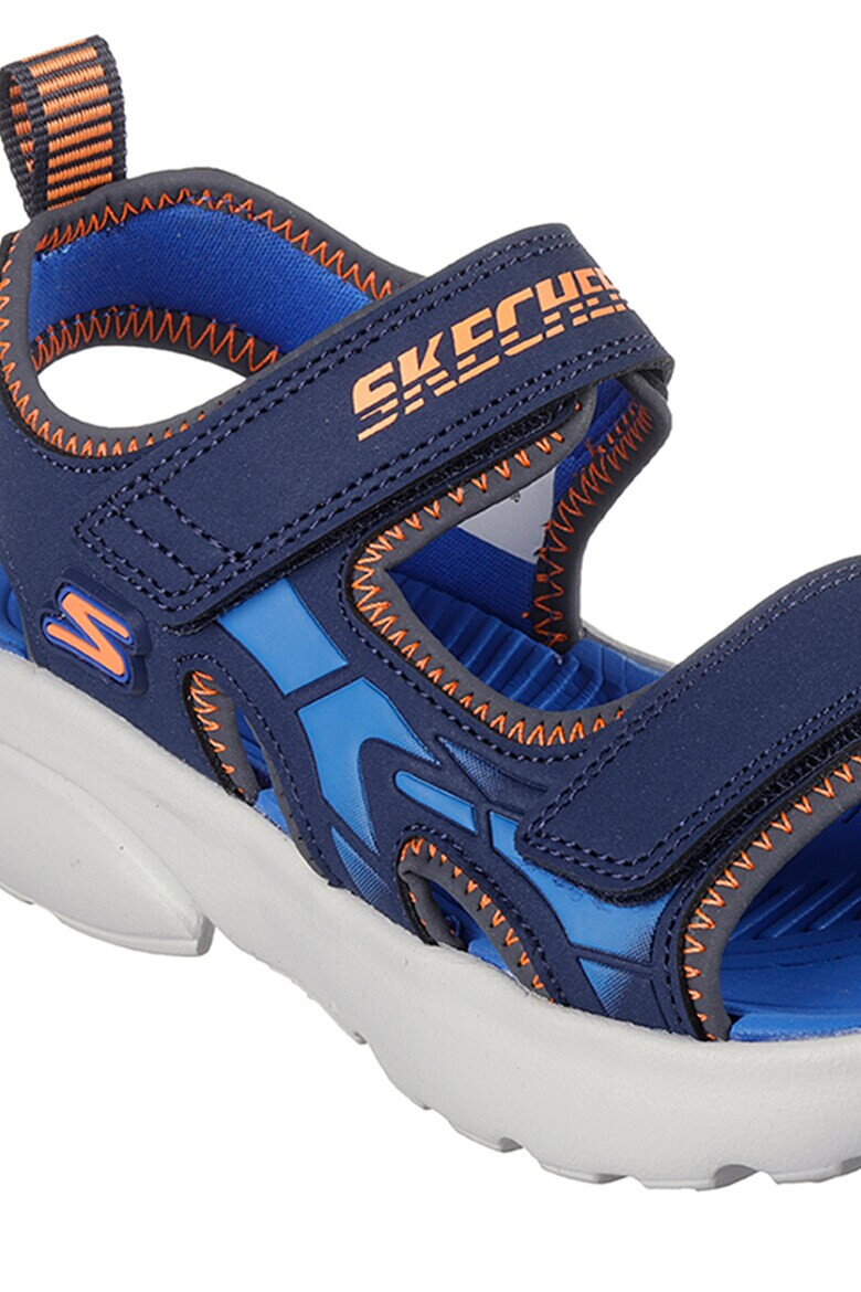 Skechers Сандали с велкро и лого - Pepit.bg