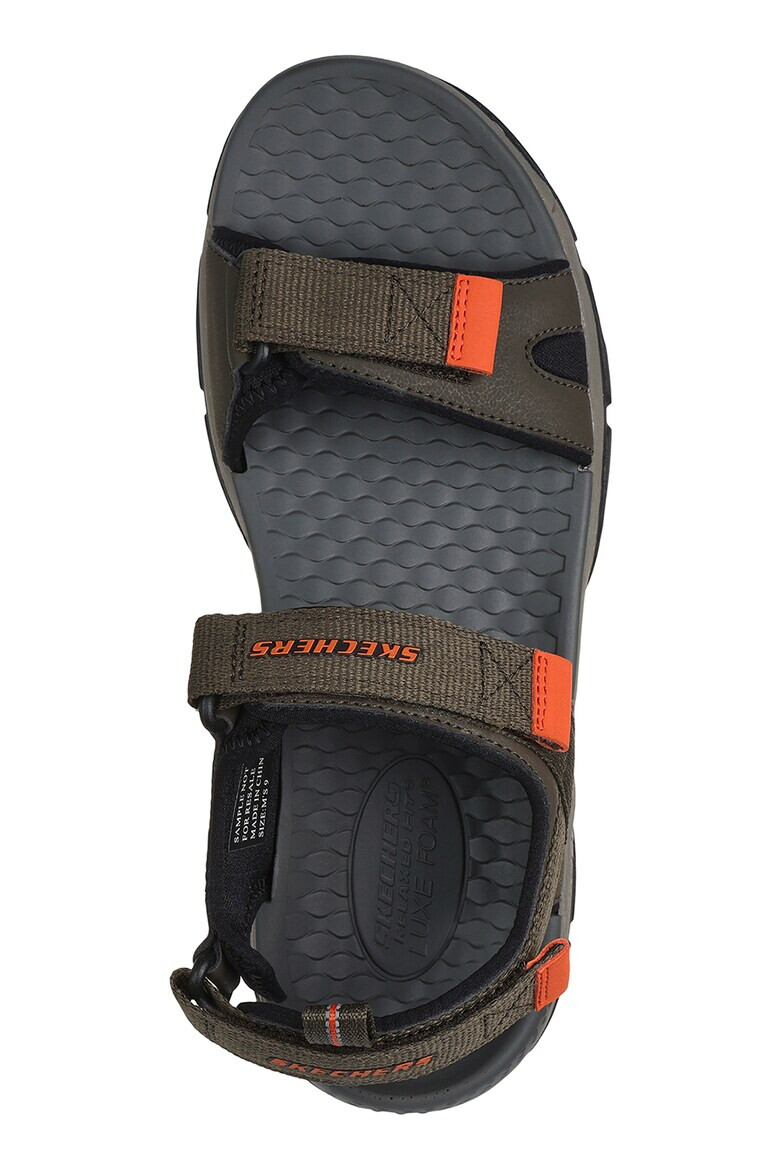 Skechers Сандали Tresmen Outseen - Оранжев/Каки - Pepit.bg