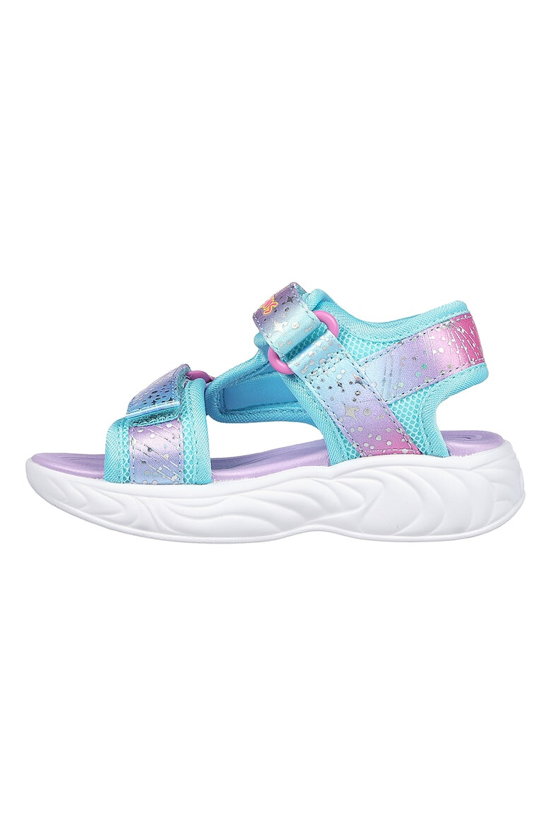 Skechers Сандали Unicorn Dream с велкро и цветен блок - Pepit.bg