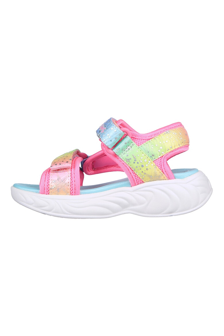 Skechers Сандали Unicorn Dream с велкро и цветен блок - Pepit.bg