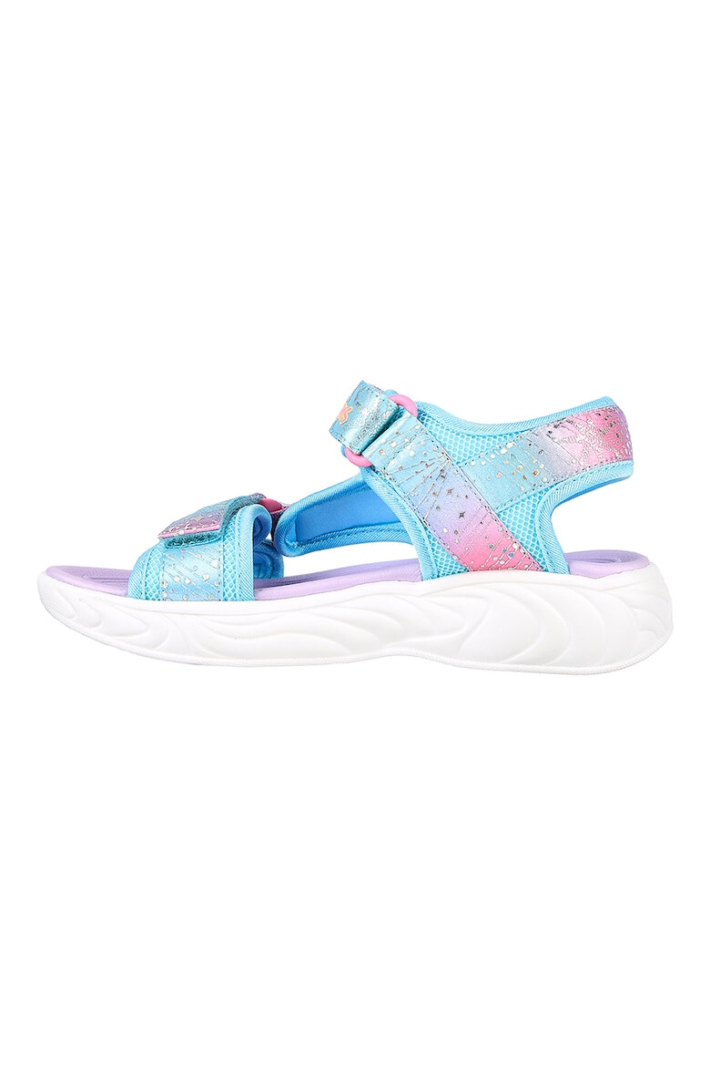 Skechers Сандали Unicorn Dreams с велкро и цветен блок - Pepit.bg