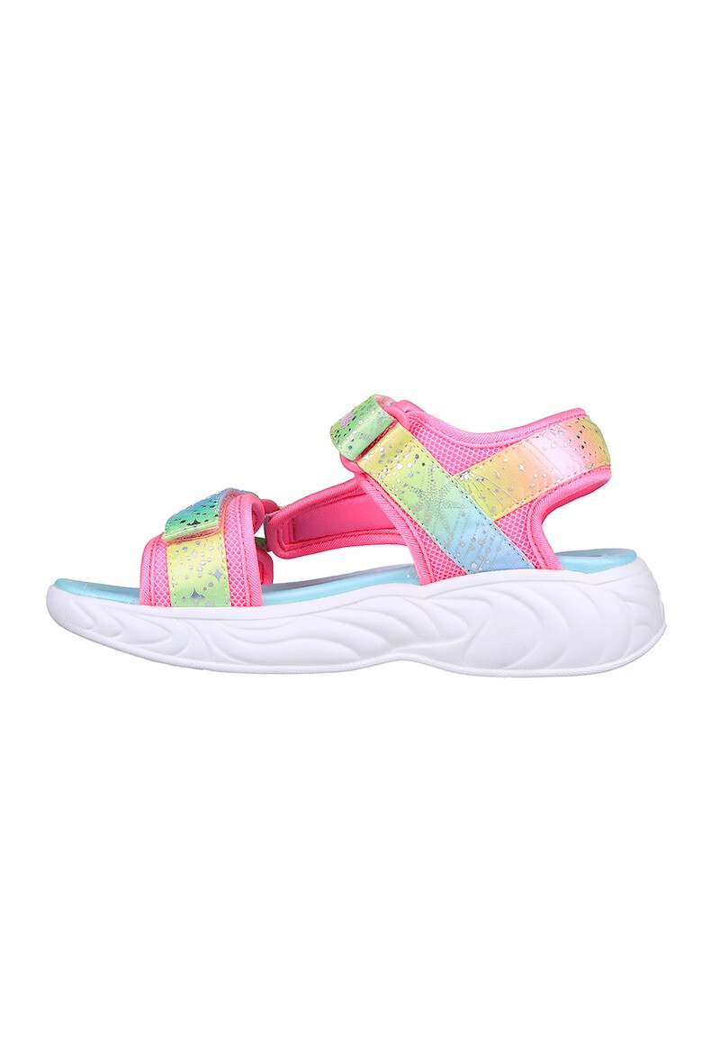 Skechers Сандали Unicorn Dreams с велкро и цветен блок - Pepit.bg