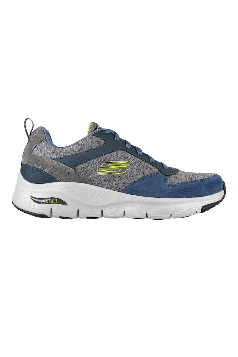 Skechers Спортни обувки Arch Fit - Roykon от велур и кожа - Pepit.bg