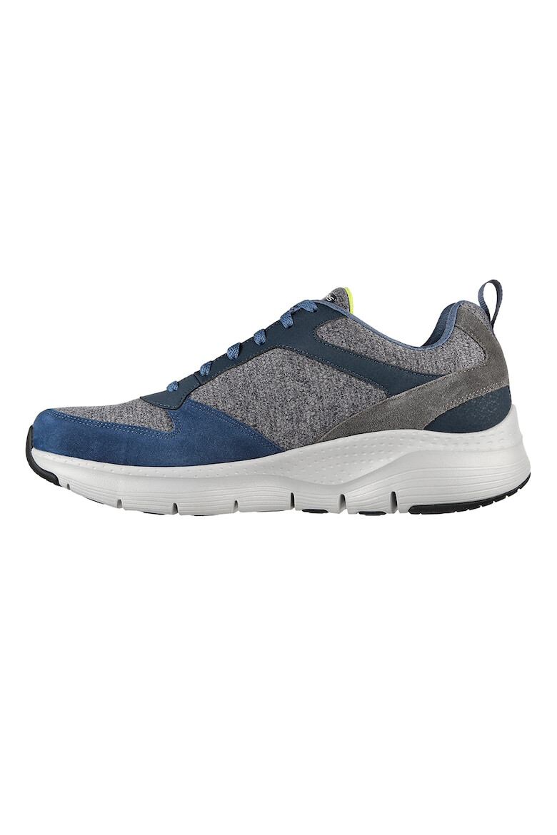 Skechers Спортни обувки Arch Fit - Roykon от велур и кожа - Pepit.bg