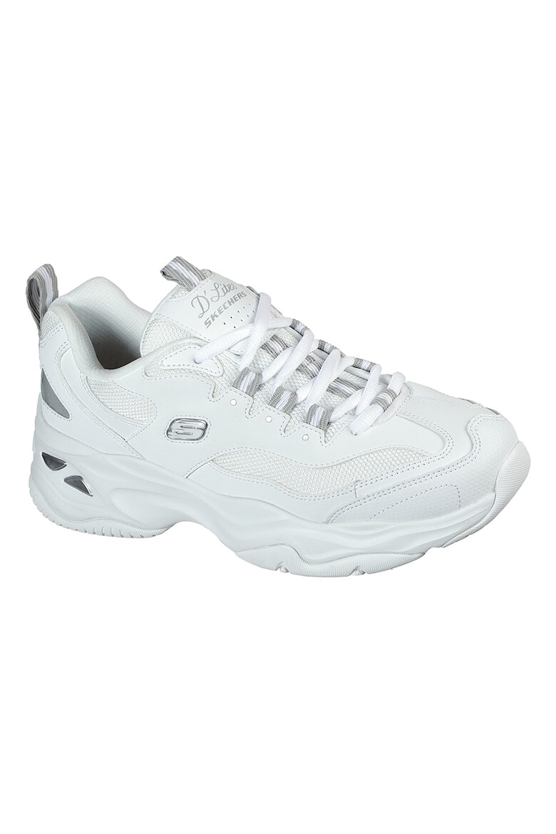 Skechers Спортни обувки D'Lites 4.0-Fresh Diva с кожа - Pepit.bg