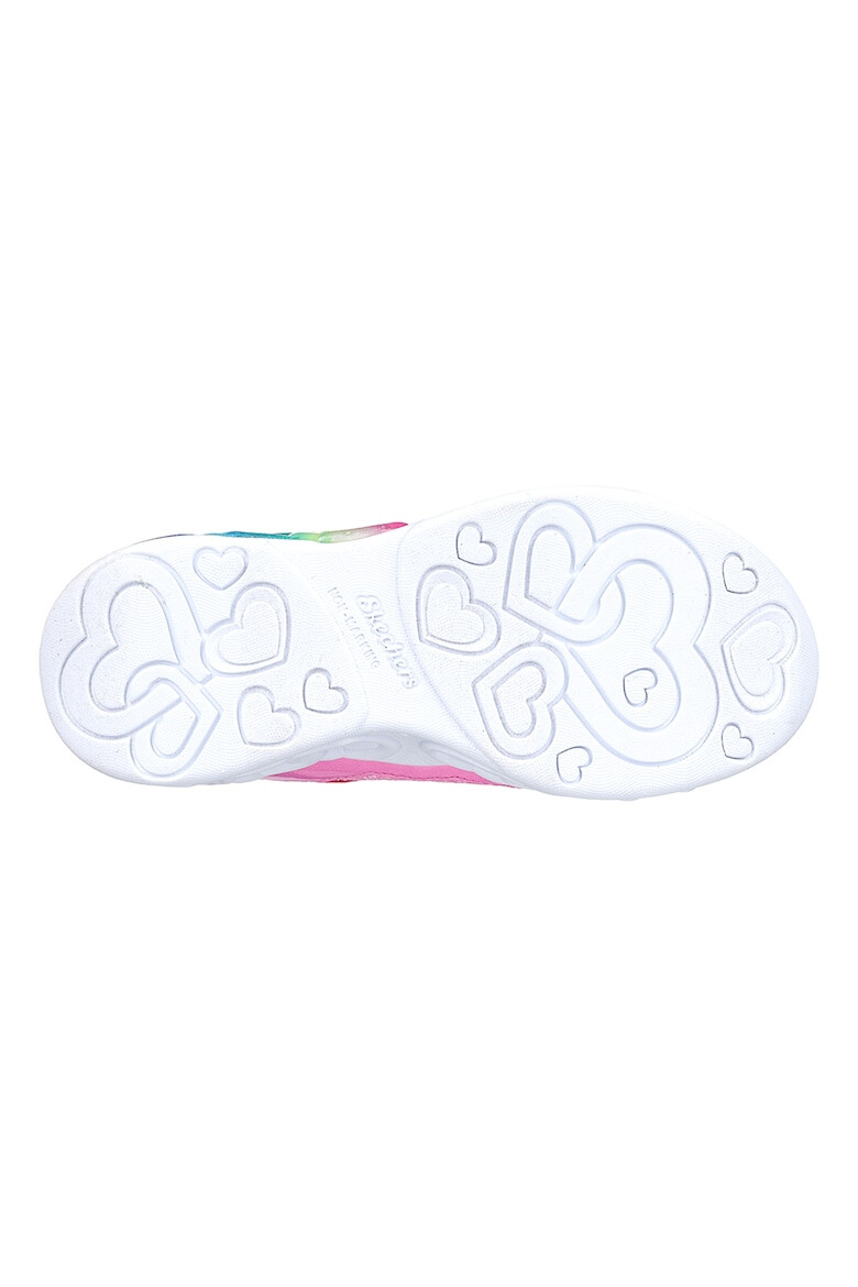 Skechers Спортни обувки Infinite Heart Light с велкро и LED светлини - Pepit.bg