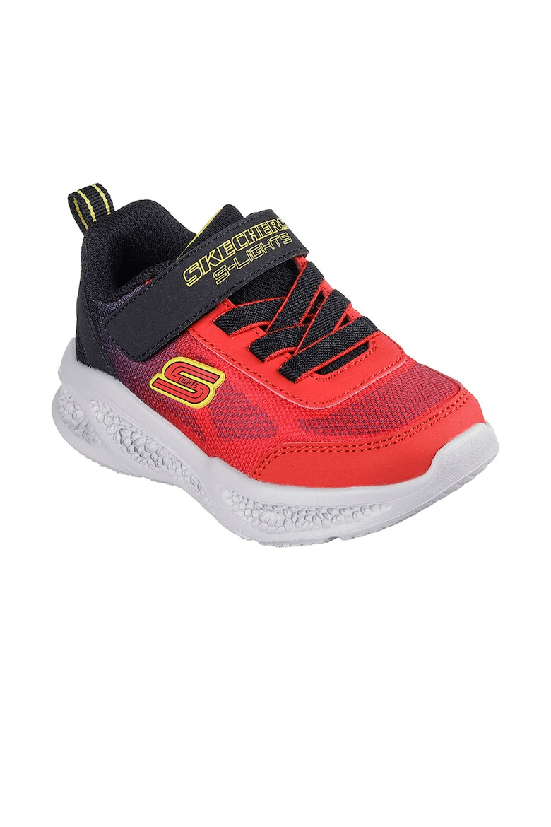 Skechers Спортни обувки Meteor-Lights - Krendox с велкро и контрасти - Pepit.bg