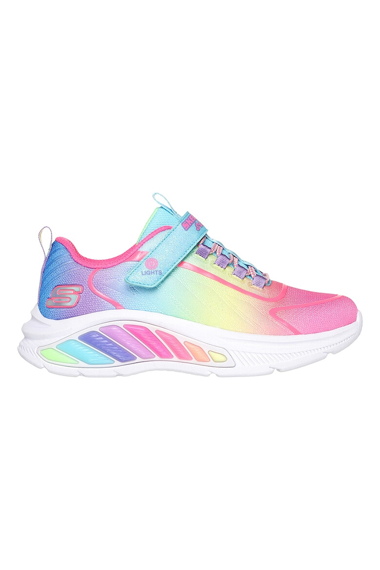 Skechers Спортни обувки S-Lights Rainbow Cruises с велкро - Pepit.bg