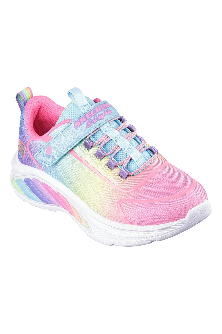 Skechers Спортни обувки S-Lights Rainbow Cruises с велкро - Pepit.bg