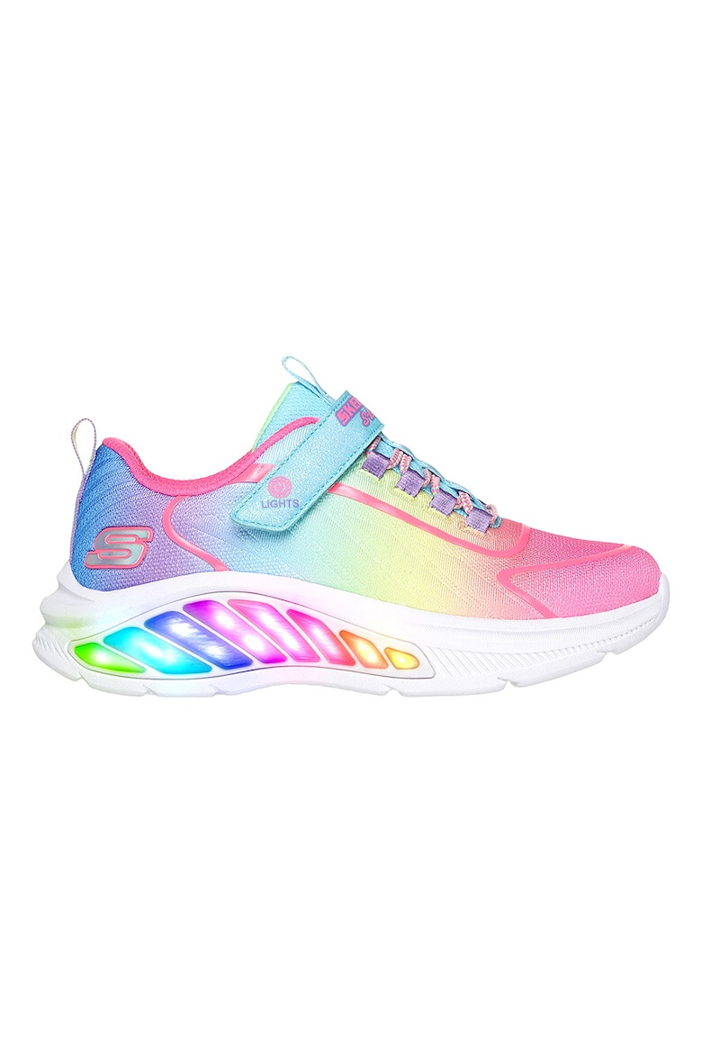 Skechers Спортни обувки S-Lights Rainbow Cruises с велкро - Pepit.bg