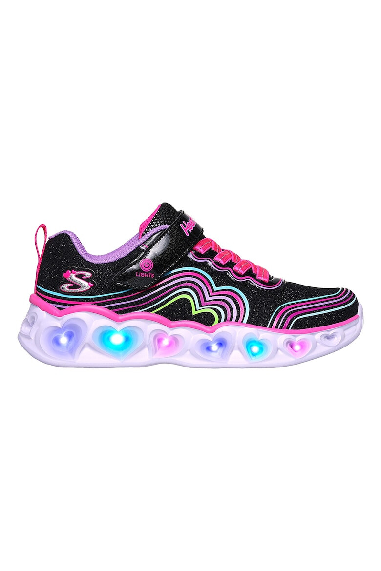 Skechers Спортни обувки с велкро и LED светлини - Pepit.bg