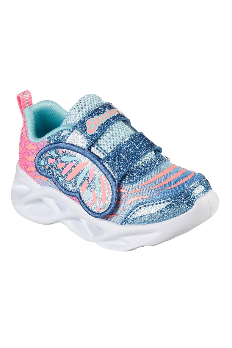 Skechers Спортни обувки Twisty Brights с велкро и брокат - Pepit.bg