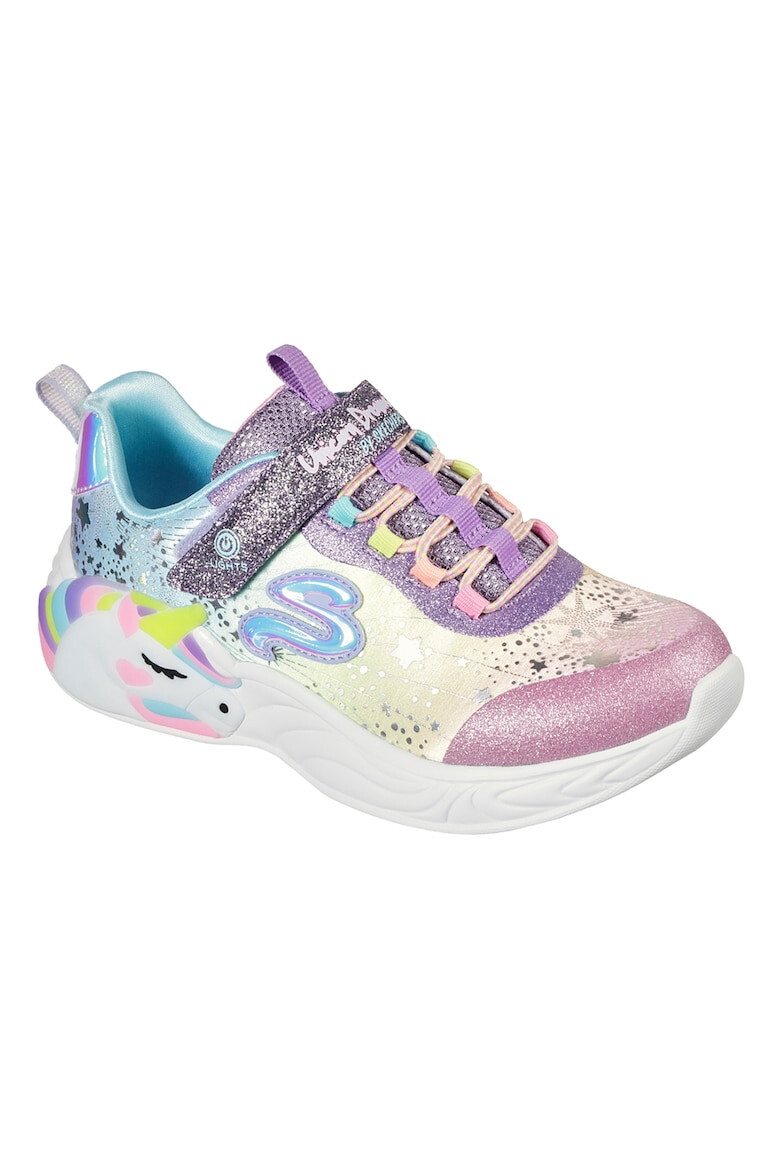 Skechers Спортни обувки Unicorn Dreams с Led светлини - Pepit.bg