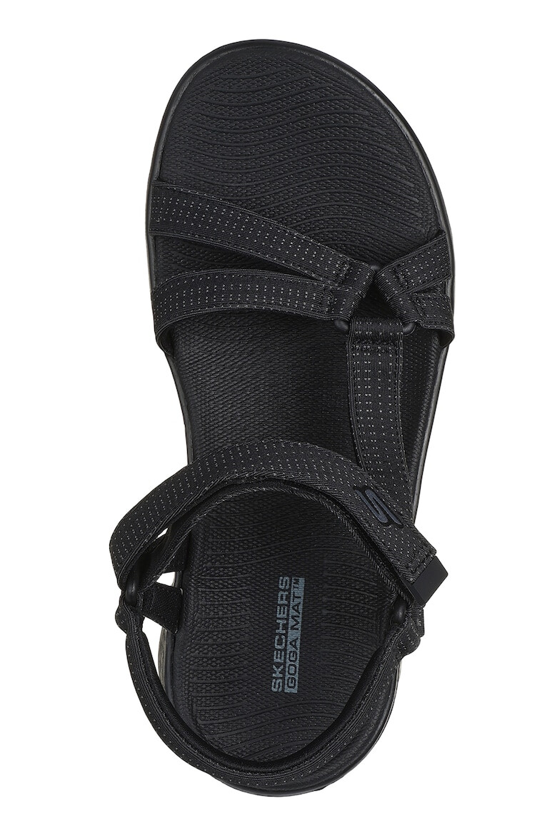 Skechers Текстилни сандали Go Walk Flex с велкро - Pepit.bg