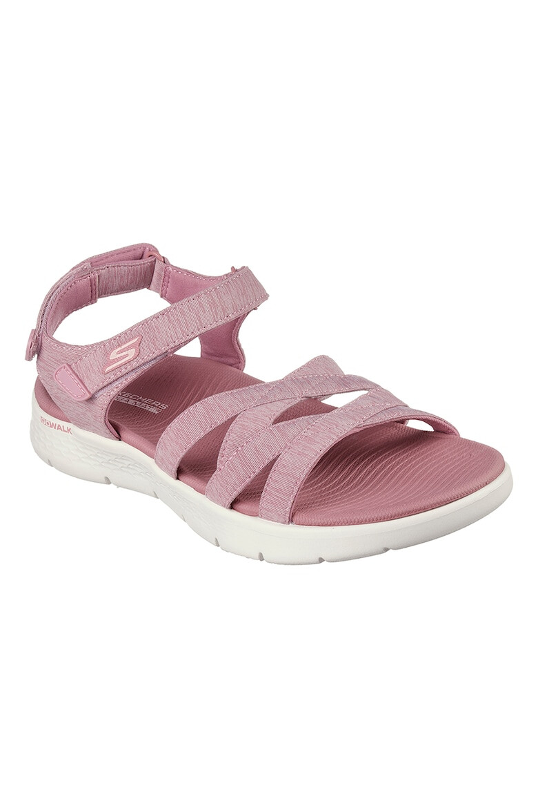 Skechers Текстилни сандали с велкро - Pepit.bg