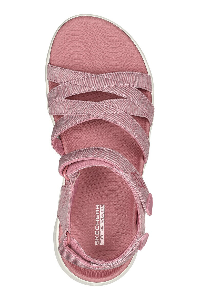 Skechers Текстилни сандали с велкро - Pepit.bg