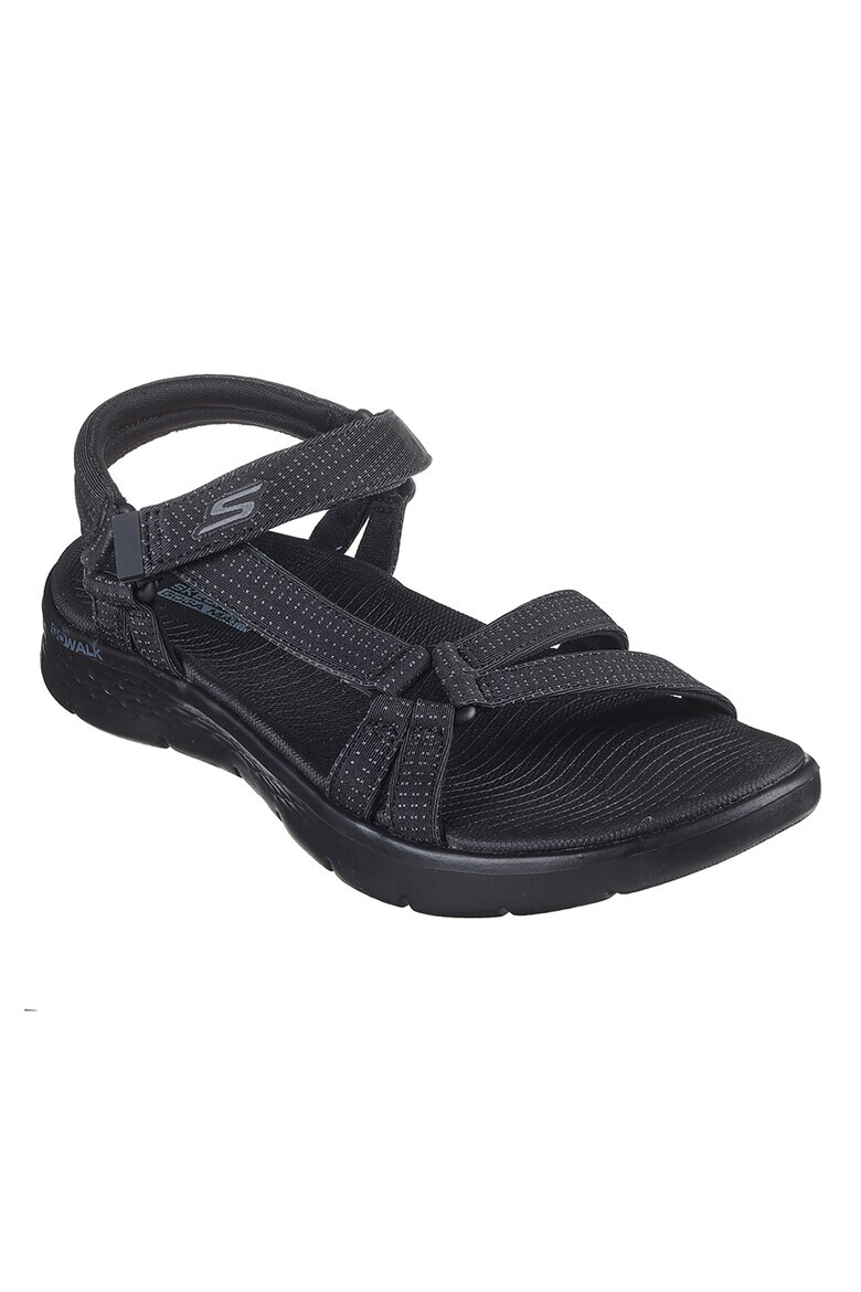 Skechers Текстилни сандали Go Walk Flex с велкро - Pepit.bg