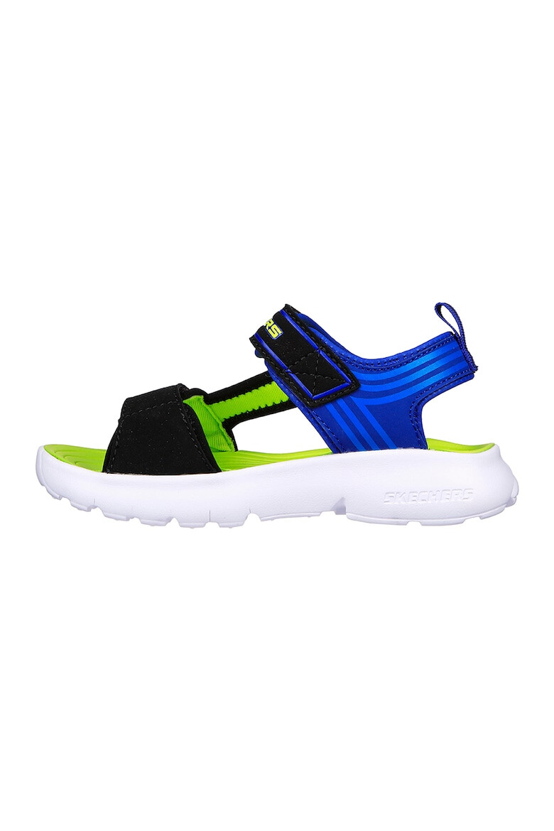 Skechers Текстилни сандали с велкро - Pepit.bg
