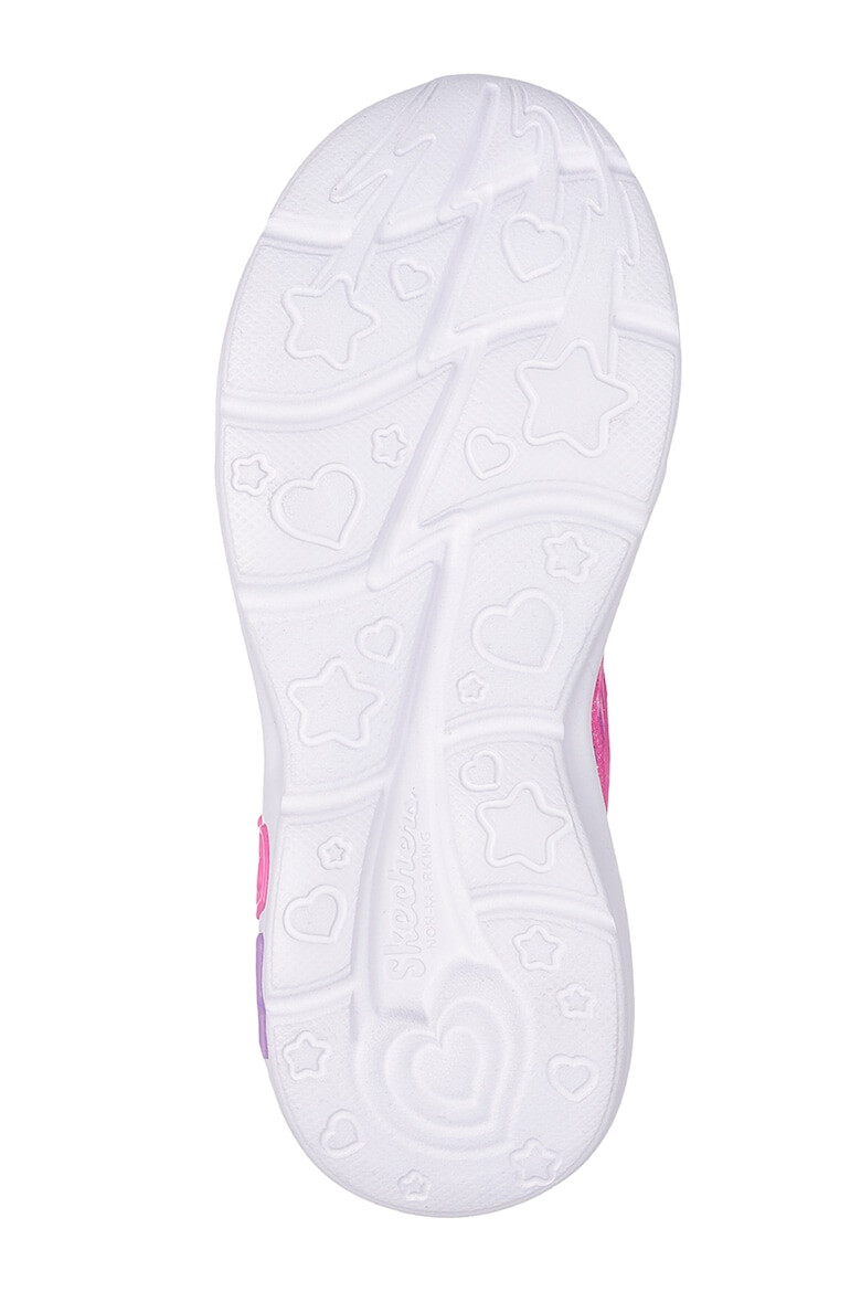 Skechers Текстилни спортни обувки Snuggle Sneaks с бляскав ефект - Pepit.bg