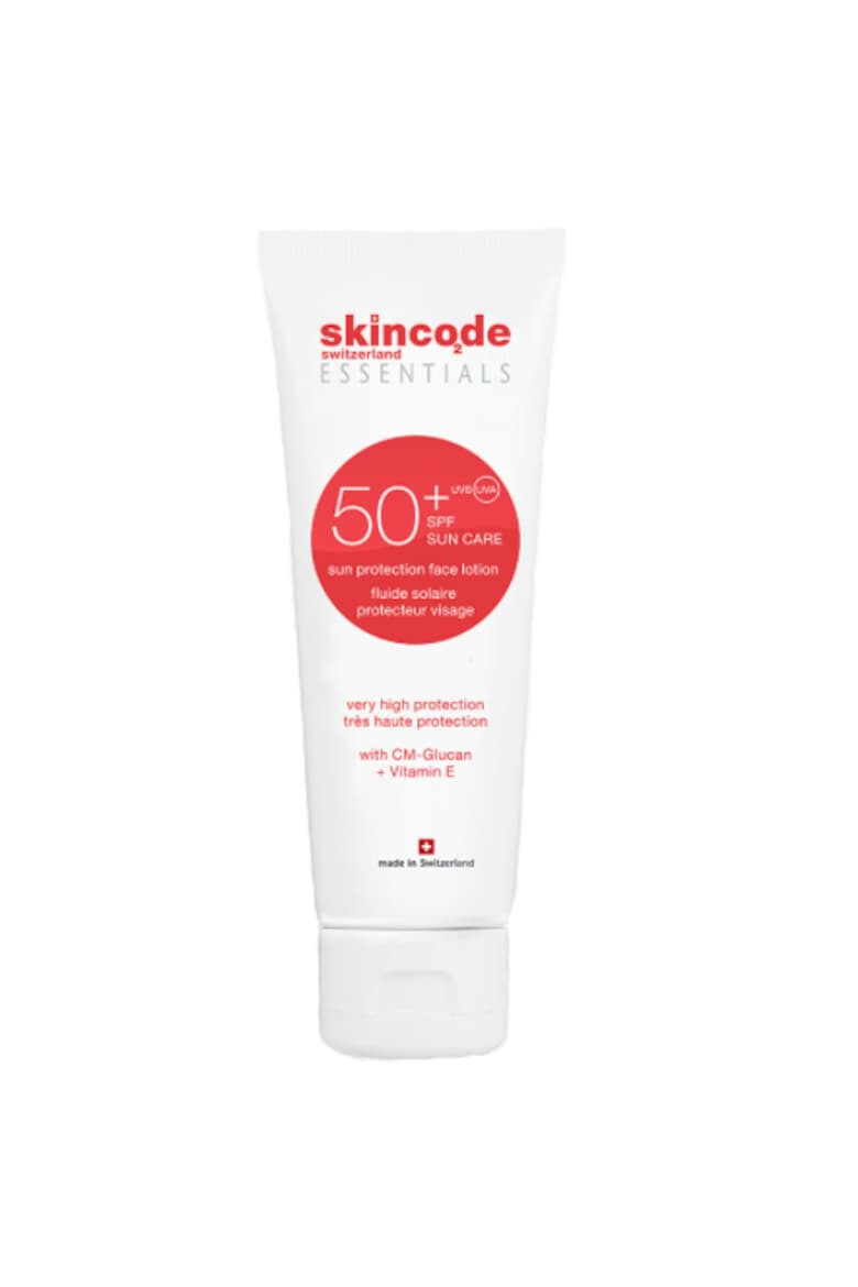 Skincode Слънцезащитен лосион за лице SPF 50 Essentials 100 мл - Pepit.bg