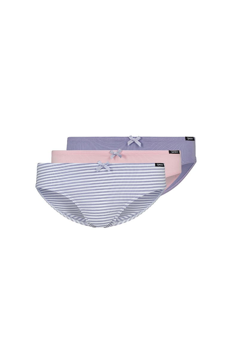 Skiny Бикини с разнородни десени - 3 чифта - Pepit.bg