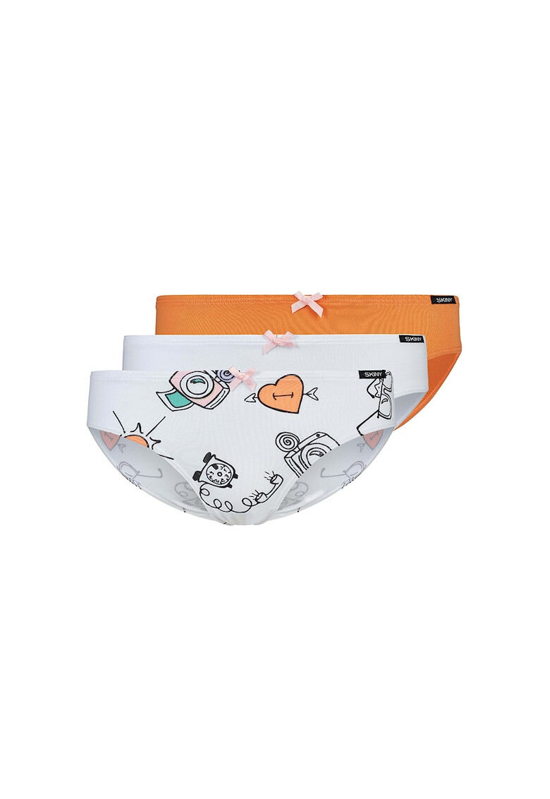Skiny Бикини с разнородни десени - 3 чифта - Pepit.bg