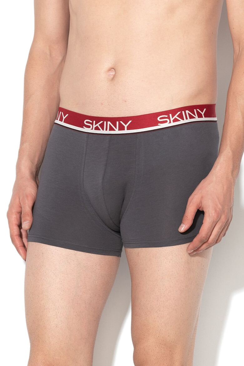Skiny Боксерки с лого на талията - 3 чифта - Pepit.bg