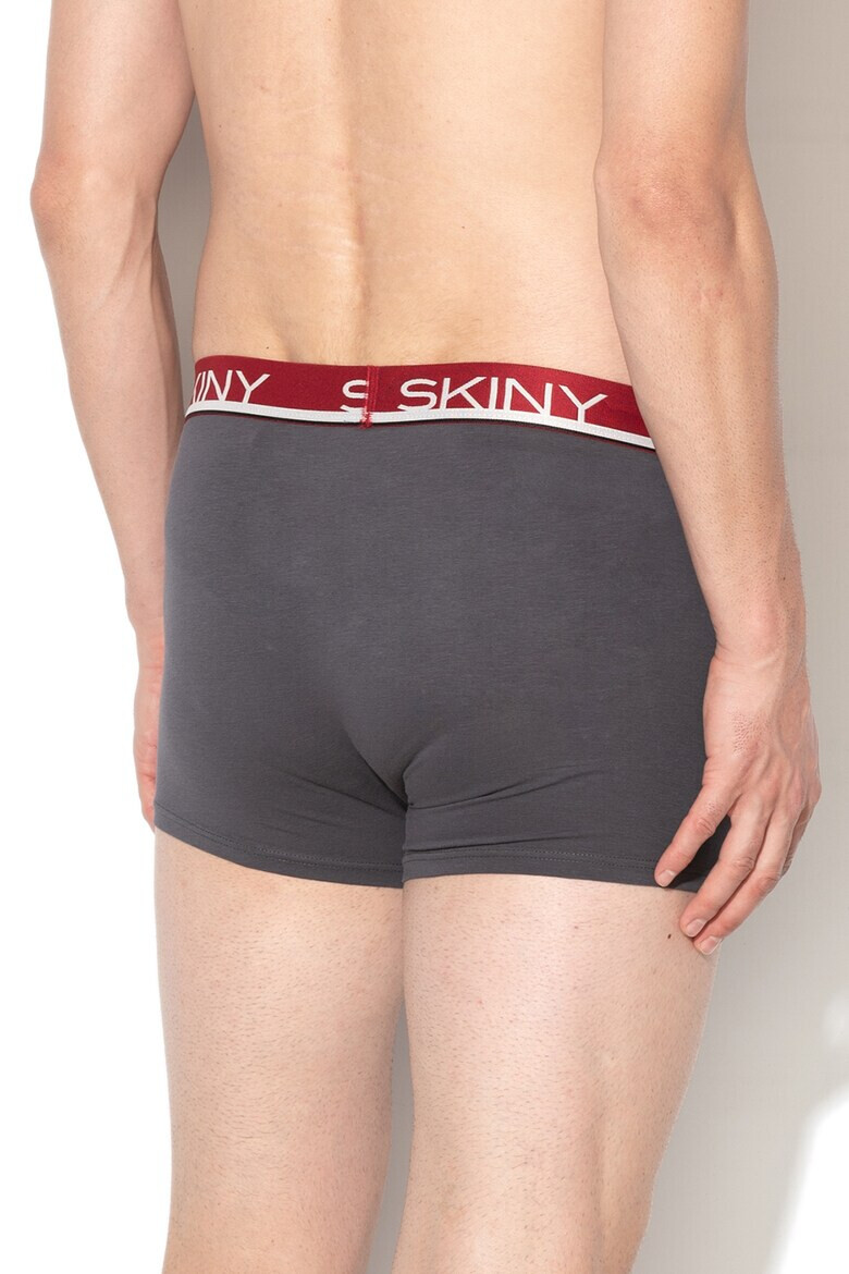 Skiny Боксерки с лого на талията - 3 чифта - Pepit.bg