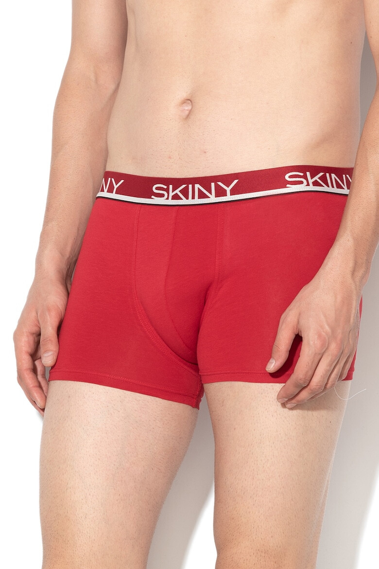 Skiny Боксерки с лого на талията - 3 чифта - Pepit.bg