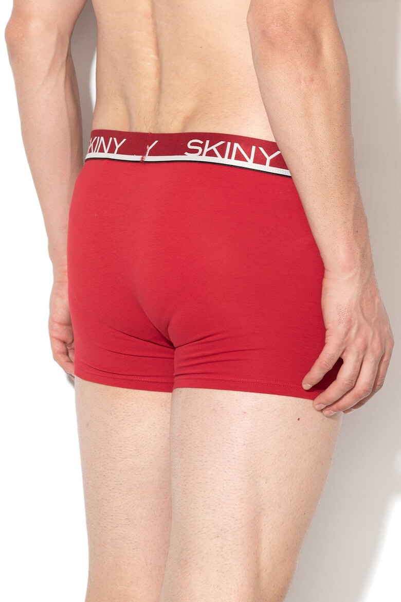Skiny Боксерки с лого на талията - 3 чифта - Pepit.bg